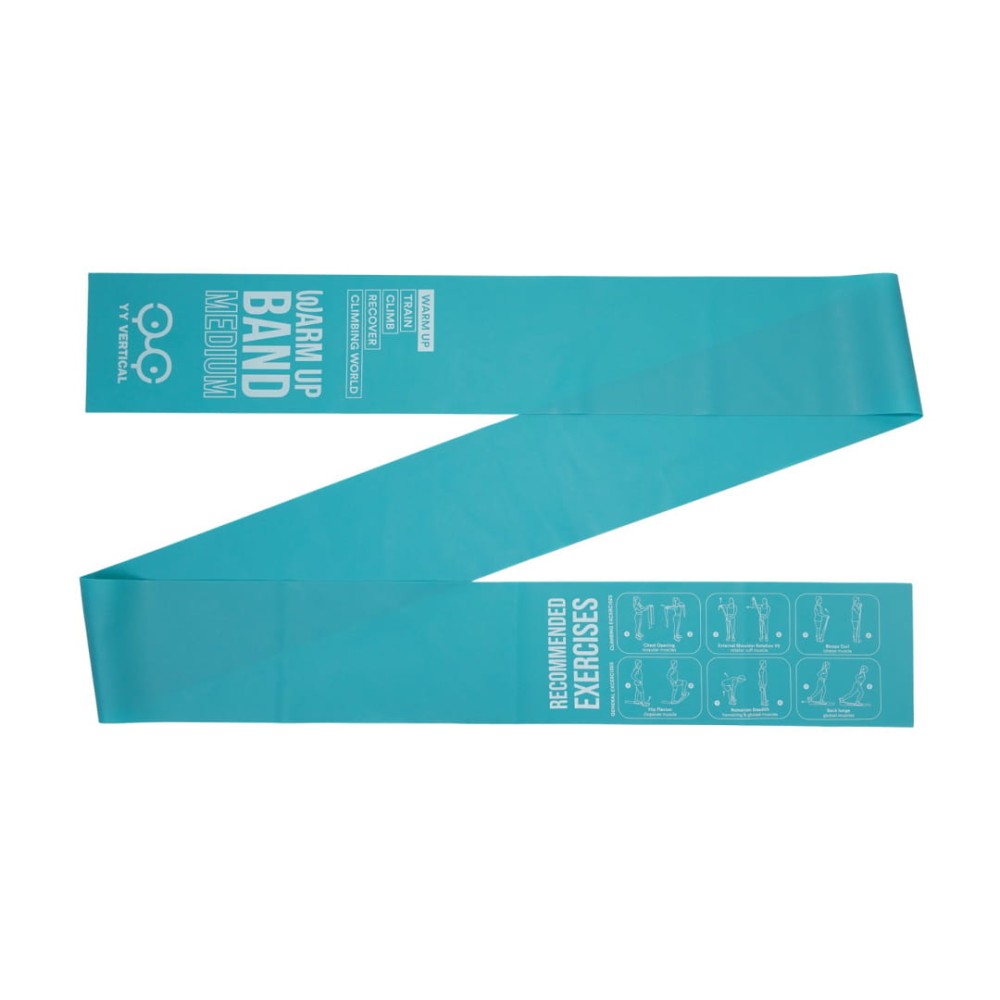 Taśma treningowa YY Vertical Warm Up Band niebieski Medium