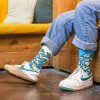 Skarpety z motywem wspinaczkowym YY Vertical Rock Socks Spray Wall niebieski