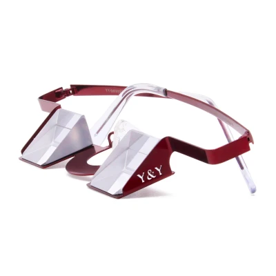 Okulary wspinaczkowe do asekuracji YY Vertical Classic czerwony
