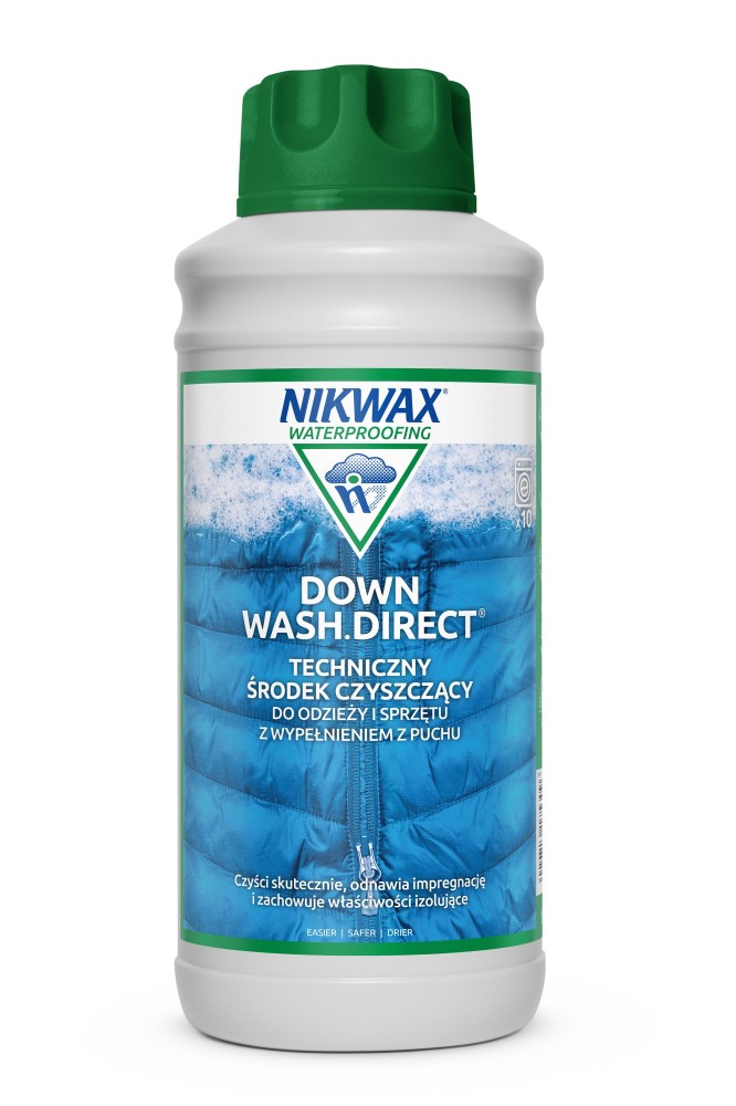 Płyn do prania ubrań i sprzętu wypełnionego puchem Nikwax Down Wash 1 L
