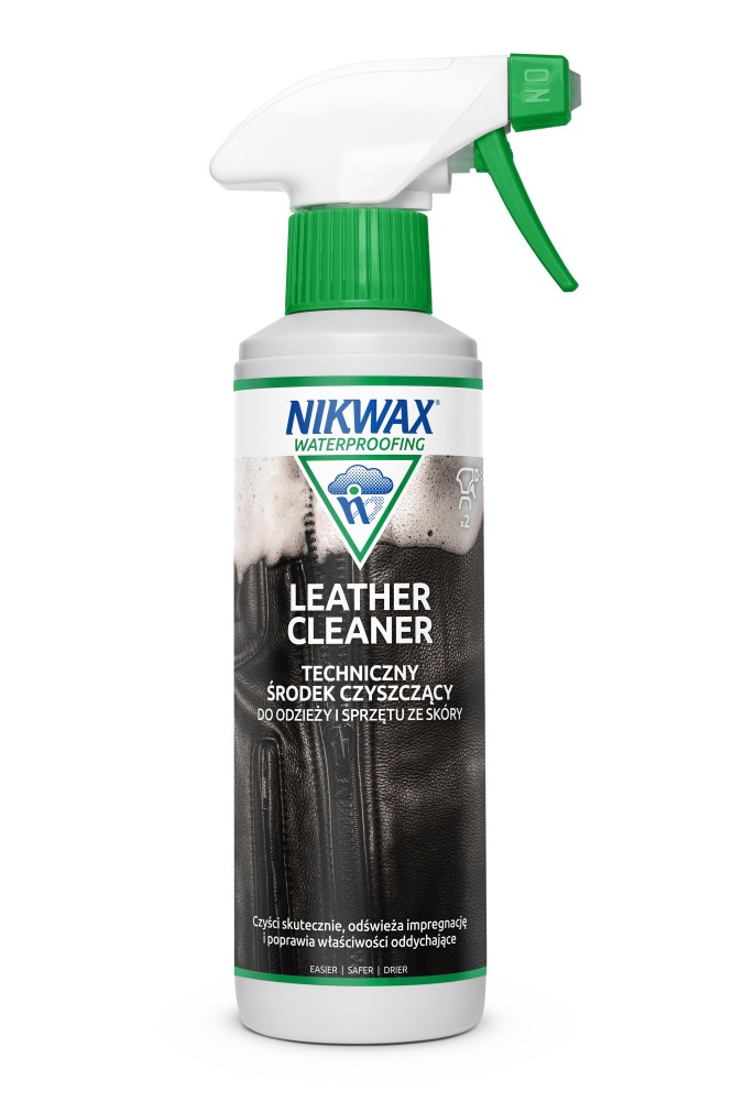 Środek do czyszczenia odzieży i sprzętu ze skóry Nikwax 300 ml atomizer