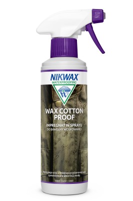 Impregnat do bawełny woskowanej Nikwax Wax Cotton Proof 300 ml atomizer