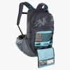 Plecak rowerowy z protektorem Evoc Trail Pro 16L black - carbon grey 100118128