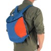 Plecak turystyczny składany Ticket to the Moon Mini Backpack 15L Royal Blue/Orange TMMBP3935