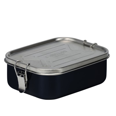 Stalowy lunchbox pojemnik na jedzenie Rockland Sirius M 800 ml	czarny  