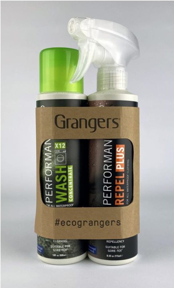 Zestaw do prania i impregnacji odzieży turystycznej Granger's Performance Wash &amp; Performance Repel Plus