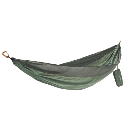 Hamak dwuosobowy z pasami do montażu Cocoon Hammock Travel Double set cypress green