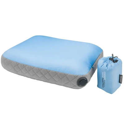 Poduszka podróżna Cocoon Air-Core Pillow Ultralight light-blue-grey medium size 