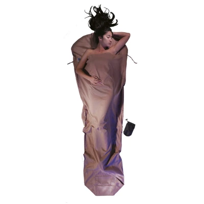 Wkładka do śpiwora z egipskiej bawełny Cocoon MummyLiner Egyptian Cotton khaki