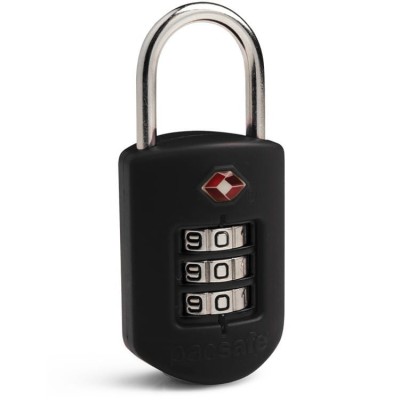Kłódka turystyczna z systemem TSA Pacsafe Prosafe 1000 czarny