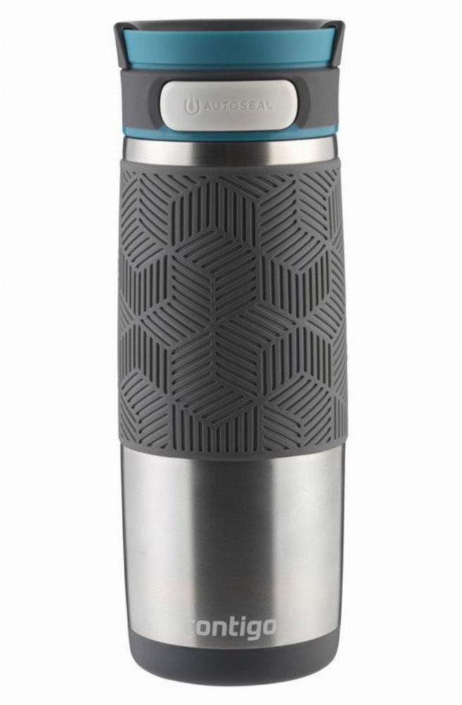 Kubek termiczny Contigo Metra 470 ml Srebrny