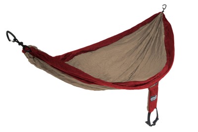 Hamak Turystyczny ENO SingleNest Khaki-Maroon  