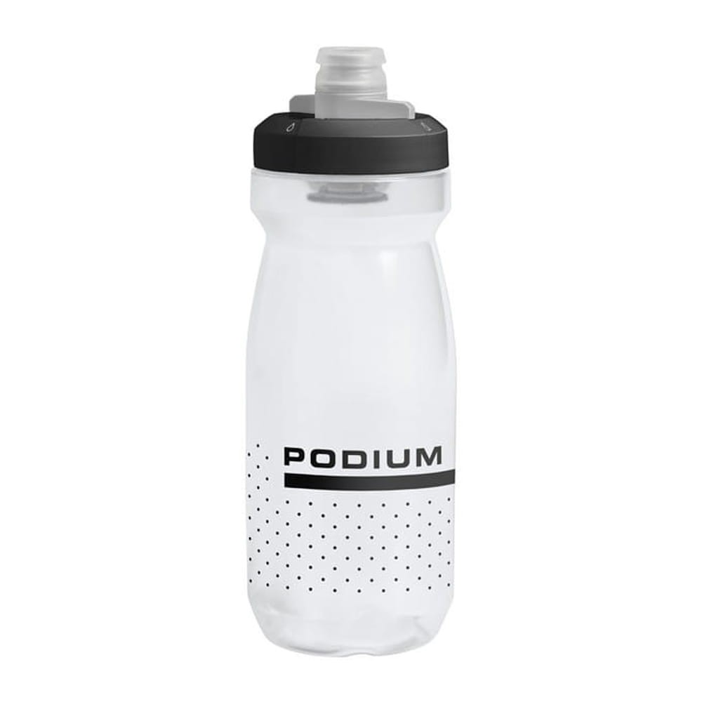 Bidon Camelbak Podium 620ml biały z czarnym nadrukiem