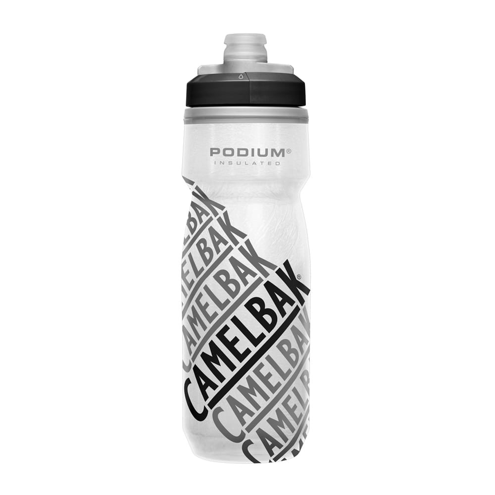 Bidon Camelbak Podium Chill 620ml biały z nadrukiem