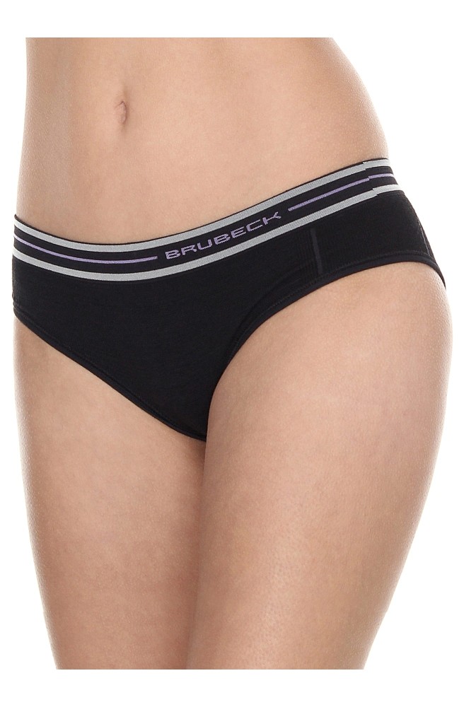 Majtki Damskie Hipster Brubeck Active Wool HI10190 czarne