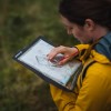 Wodoodporny pokrowiec na mapę Lifeventure Waterproof Map Case Grey