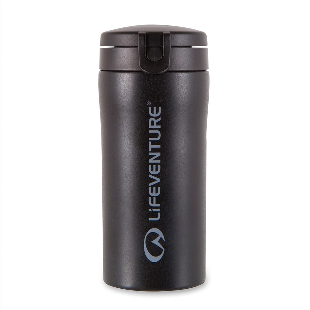 Kubek termiczny Lifeventure FlipTop Thermal Mug Matt 300 ml Czarny