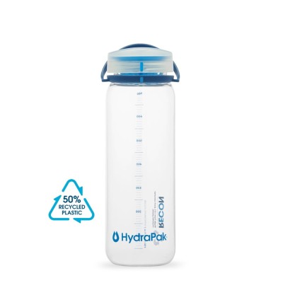 Butelka na wodę Hydrapak  Recon 750 ml Clear/ Navy & Cyan