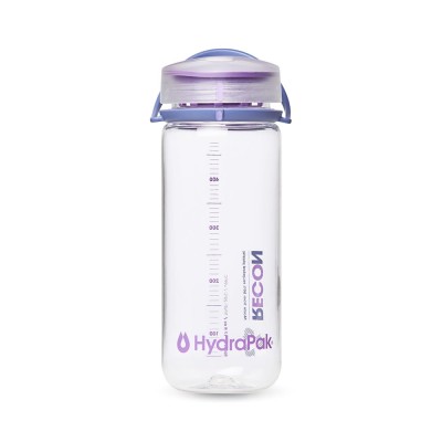 Butelka na wodę Hydrapak  Recon 500 ml Clear/ Iris & Violet