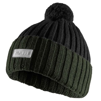 Czapka z merino Alpinus Matind szaro-zielony