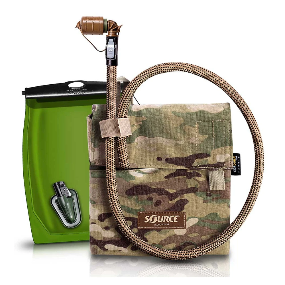 Bukłak na wodę z pokrowcem Source Tactical Gear Kangaroo 1l multica