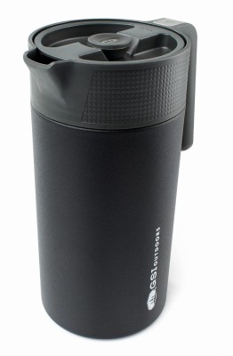Ekspres do kawy kawiarka GSI Outdoors Glacier Stainless Javapress 976ml czarny