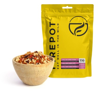 Posiłek suszony Firepot Chilli non Carne z ryżem 200g
