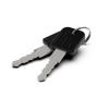 Zapięcie rowerowe linka pancerna Gerda Armored Flex 1500/22 niebieski