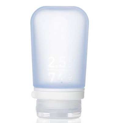 Butelka podróżna do samolotu Humangear GoToob+ M 74ml blue