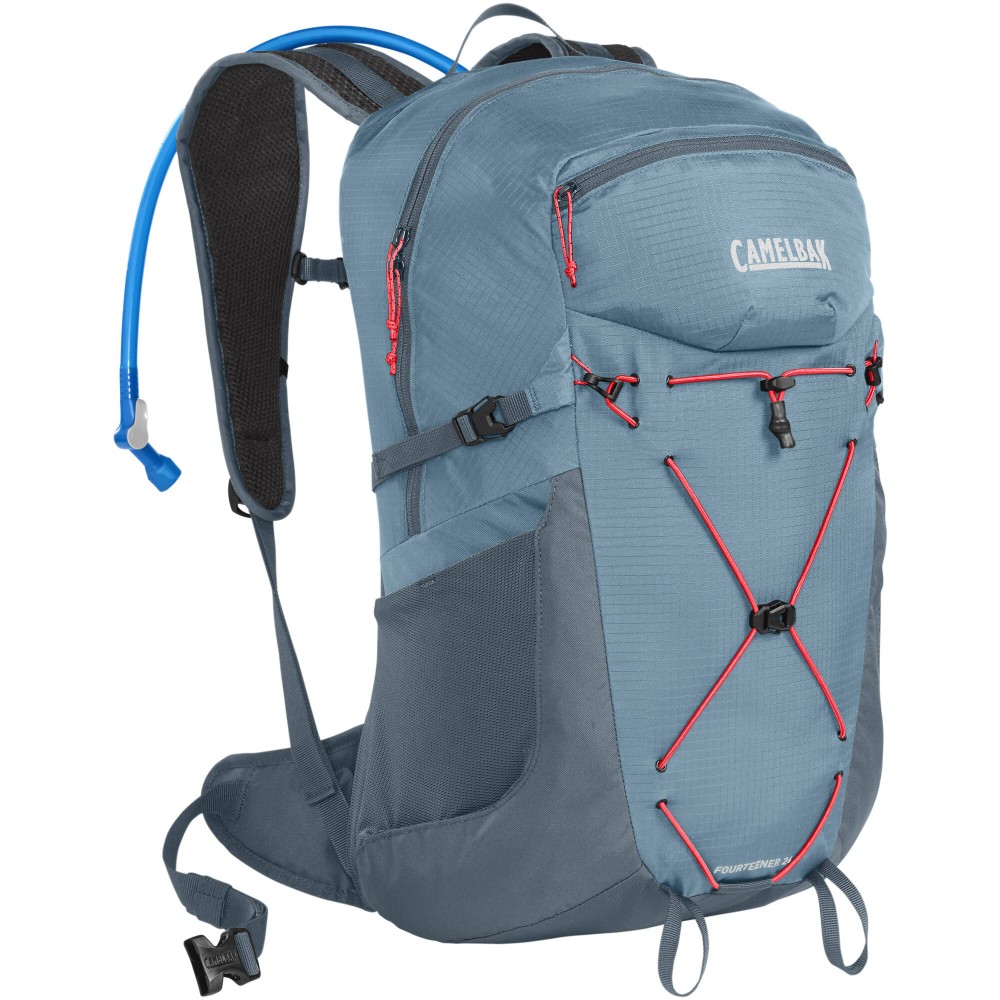 Plecak turystyczny damski z bukłakiem Camelbak Women's Fourteener 24L smoke blue