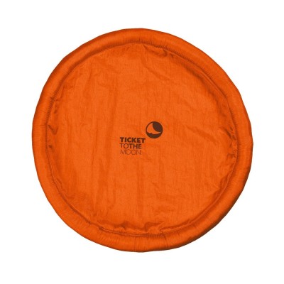 Dysk składany kieszonkowy lekki na plażę Ticket to the Moon Pocket Moon Disc Orange TMPDISC35