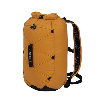 Plecak wodoszczelny z rolowanym zamknięciem Exped Cloudburst 15 gold