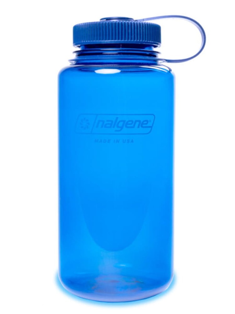 Butelka do wody z szerokim wlewem Nalgene Tritan Sustain 1L WM Monochrome Denim