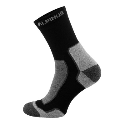 Skarpety trekkingowe merino coolmax Alpinus Sveg czarny