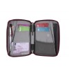 Portfel z ochroną przed kradzieżą Lifeventure RFID Mini Travel Wallet Recycled Plum