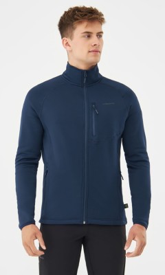 Bluza męska techniczna z Polartec Power Stretch Viking Jukon Man bez kaptura 19 granatowy