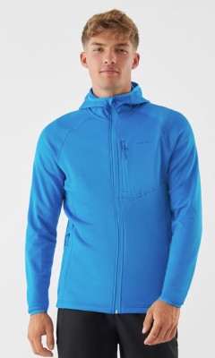 Bluza męska techniczna z Polartec Power Stretch Viking Jukon Man Hoodie z kapturem 15 niebieski