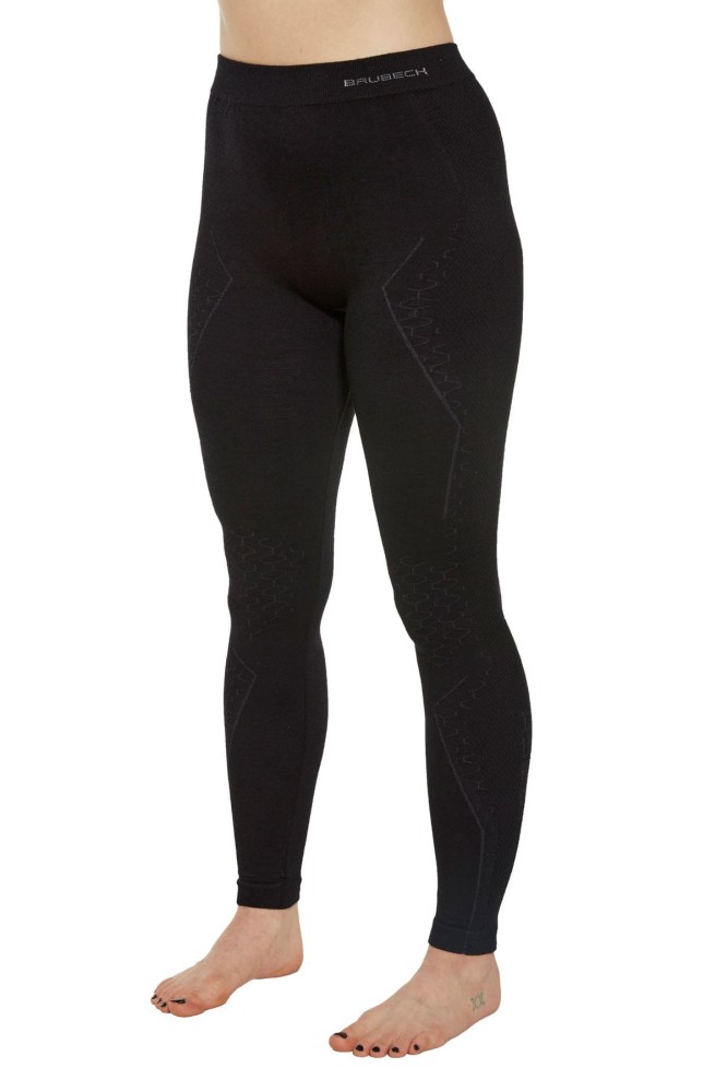 Getry termoaktywne damskie Brubeck Extreme Merino LE13510 czarny