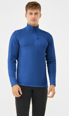 Bluza męska lekka z dzianiny technicznej Viking Admont 15 niebieski