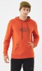 Bluza męska bambusowa z kapturem Viking Panaka 5400 pomarańczowy