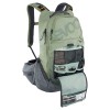Plecak rowerowy z protektorem Evoc Trail Pro 16L light olive/carbon grey 100118327 S/M