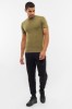 Koszulka męska bambusowa Viking Lenta 7300 khaki