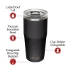 Kubek termiczny ze szczelną nakrętką Camelbak Thrive Tumbler 890 ml czarny