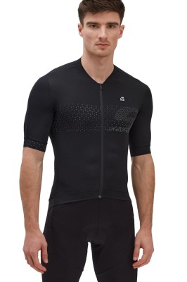 Koszulka rowerowa rozpinana męska Silvini Ansino MD1608 0801 czarny