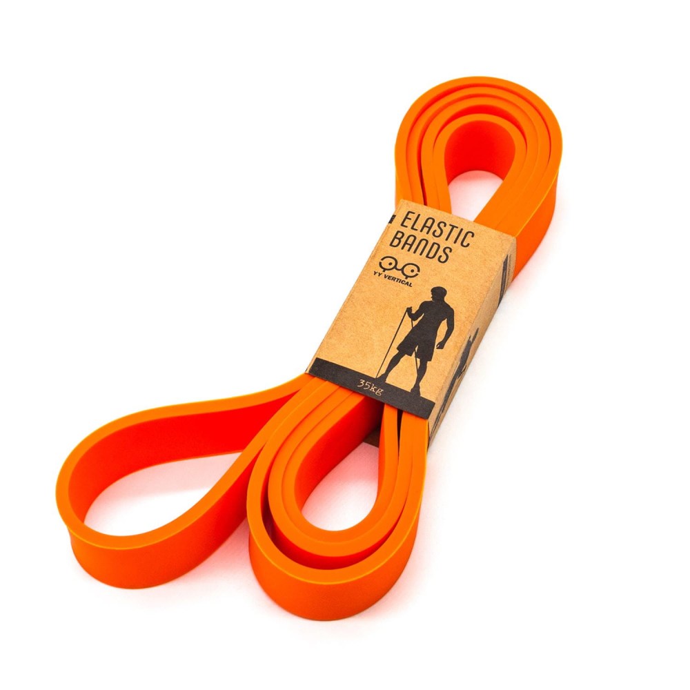 Guma do ćwiczeń oporowa YY Vertical Elastic Bands pomarańczowy 35kg