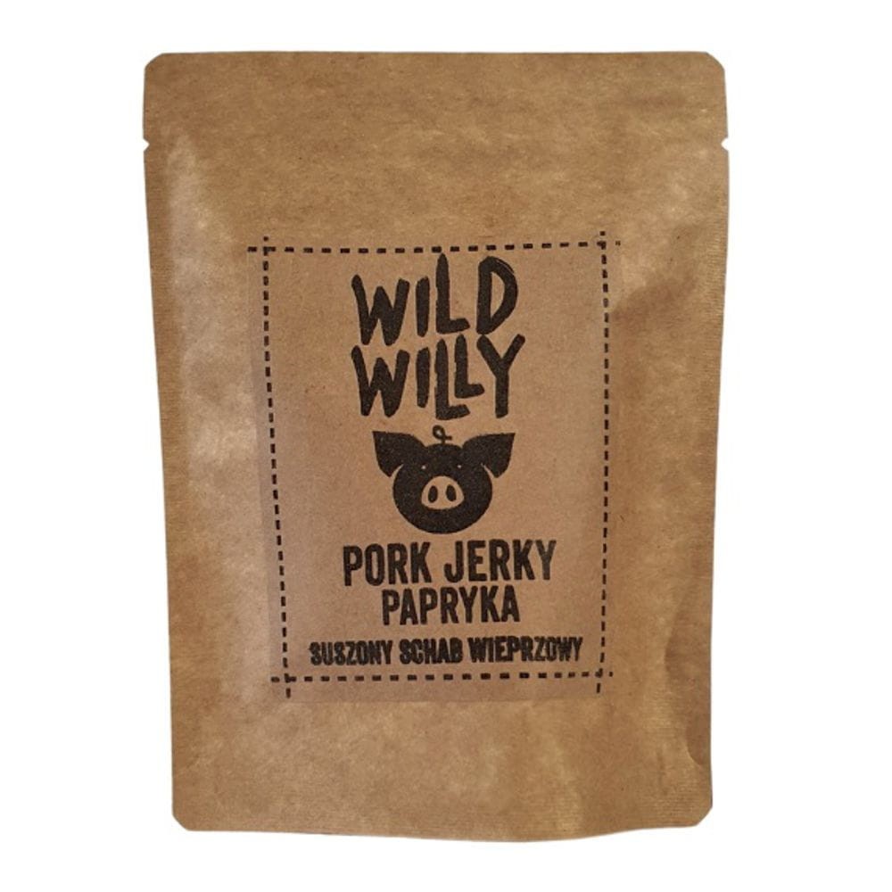 Suszona wieprzowina Wild Willy Pork Jerky Papryka 30g