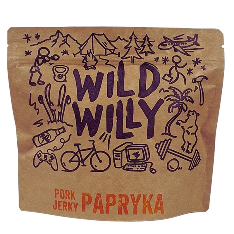 Suszona wieprzowina Wild Willy Pork Jerky Papryka 100g