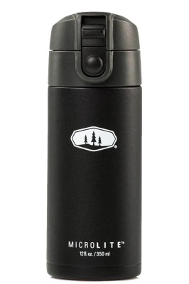 Kubek termiczny GSI Outdoors MicroLite Flip 350 ml czarny