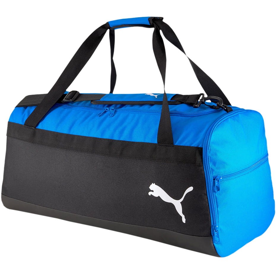 Torba treningowa Puma Team Goal 76857 TeamBag M 54L niebiesko-czarny