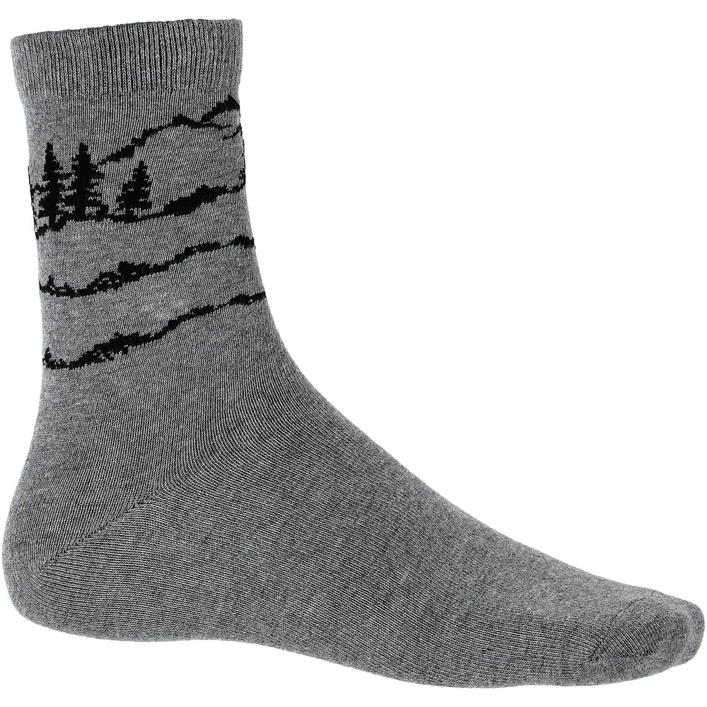 Skarpety męskie Viking Boosocks Mid Bamboo Man 0800 szary